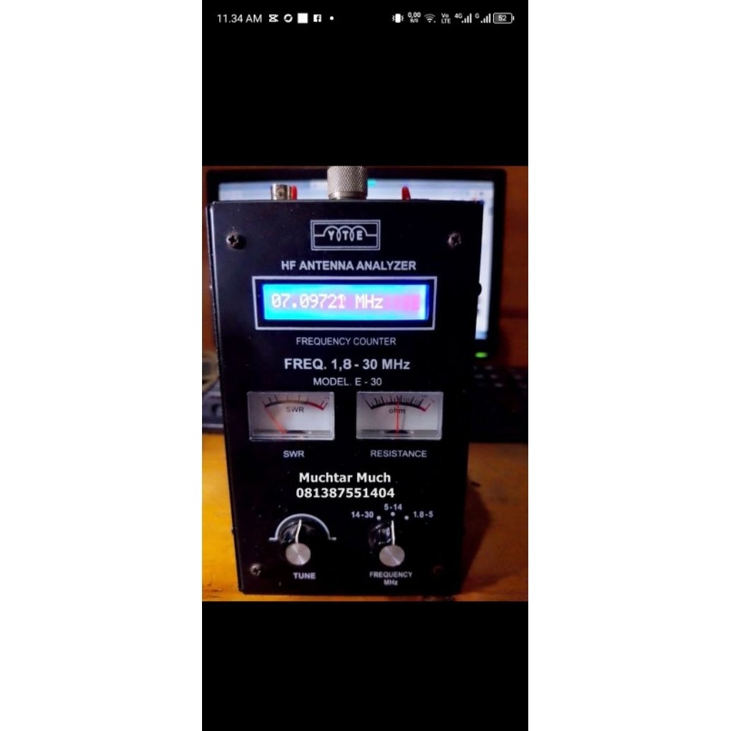 HF ANTENNA ANALYZER YTE