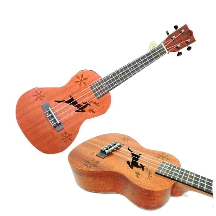 Ukulele Paladin Concert UK430C 23 Inch Softcase Capo Penjepit Gitar Senar Set