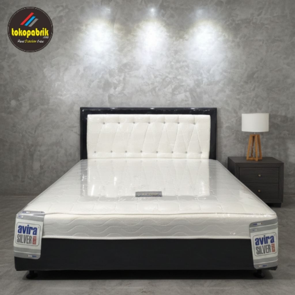 Boxy avira 1set divan + springbed nyatu multibed avira springbed 160x200  springbed 180x200cm spring