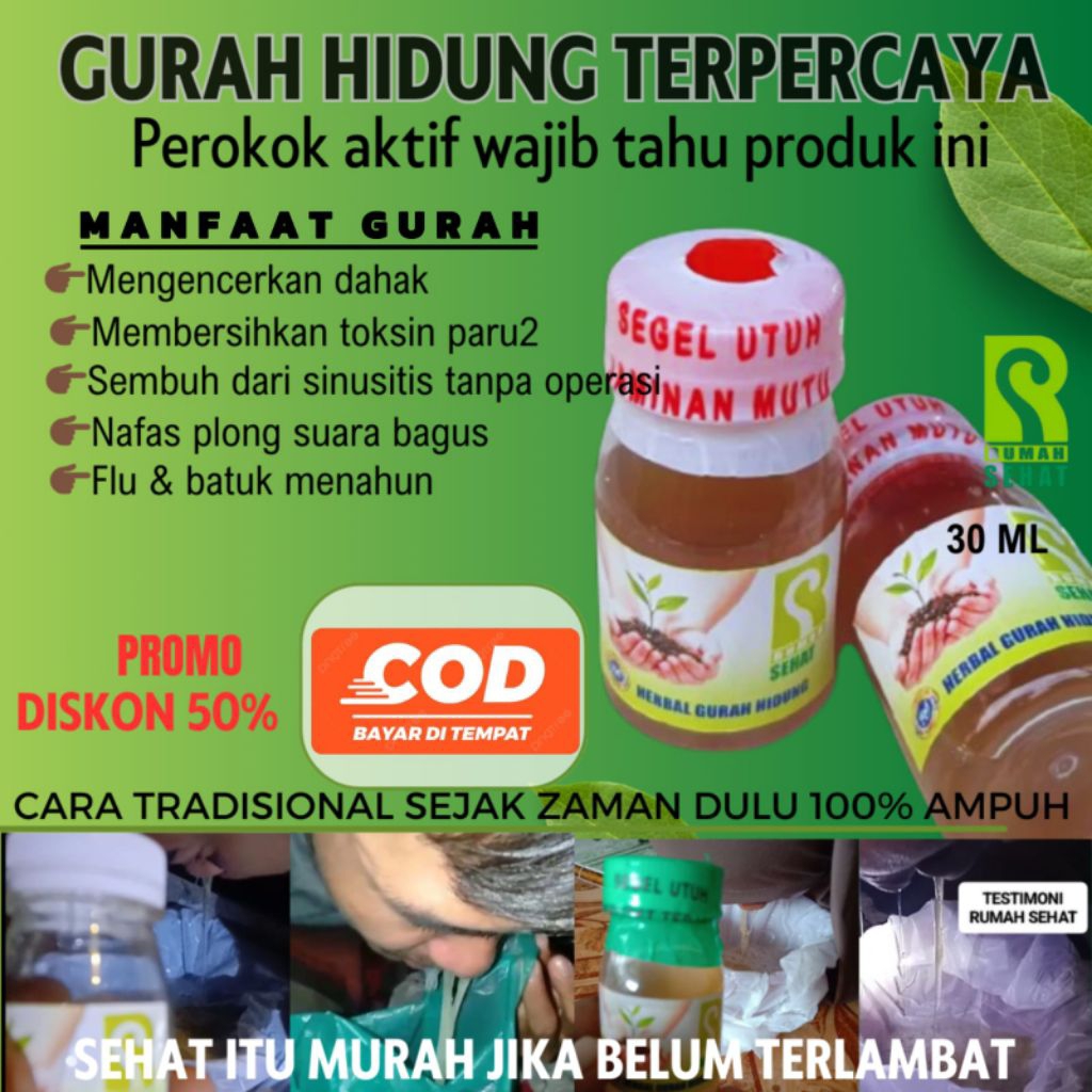 Obat Gurah Lendir Dan Dahak - Mengeluarkan Lendir di Paru Paru Perokok, Penghilang Dahak Tenggorokan