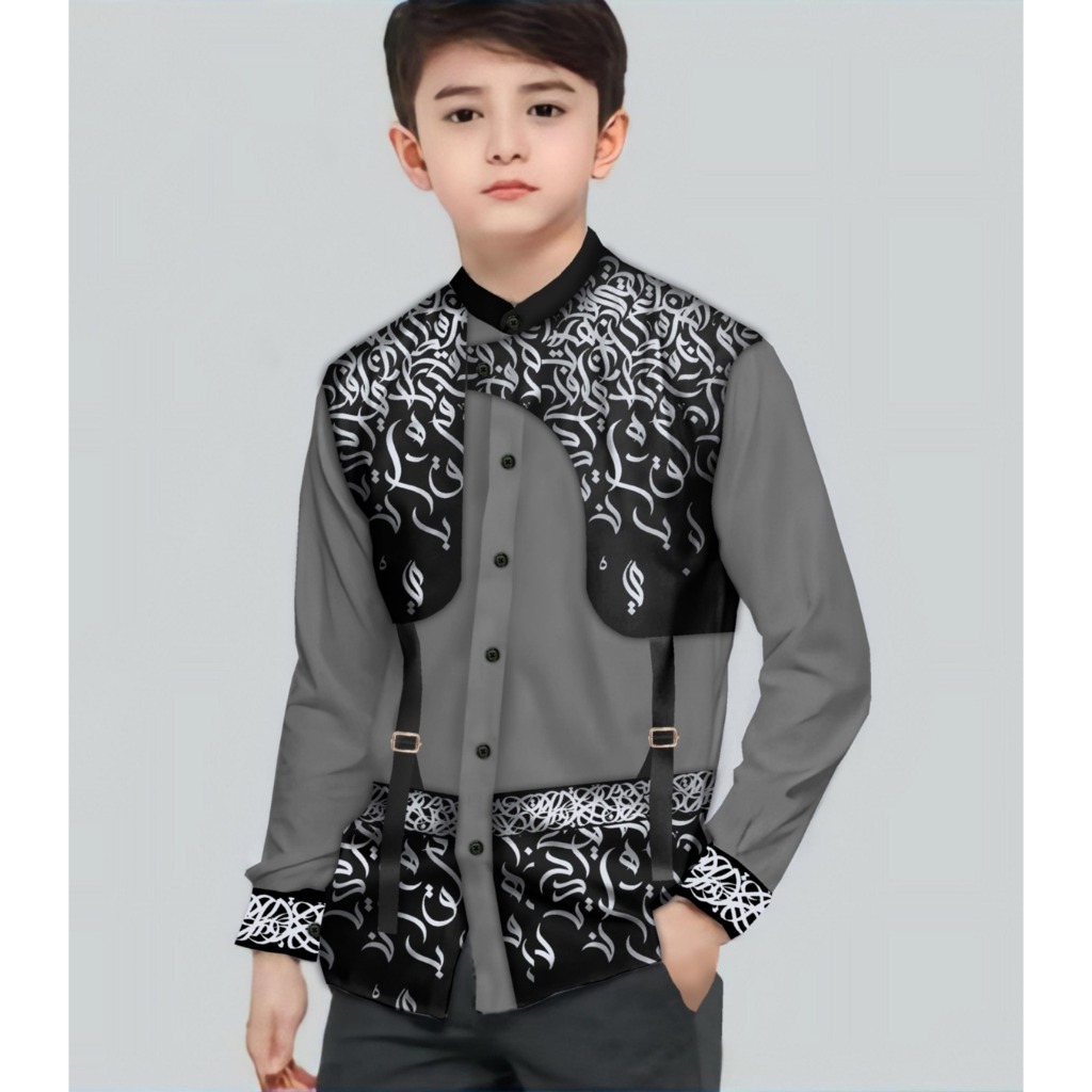Koko Anak Print Rompi Gesfer Luxury