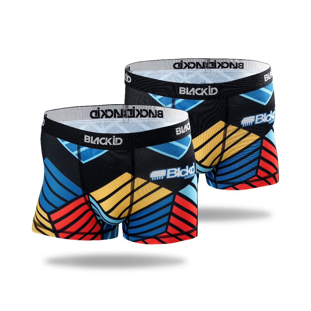 Black ID - Special Edition Boxer Brief Full Print Pria | MIX Hubbs