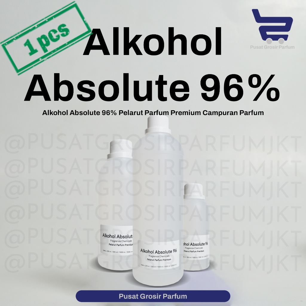 Alkohol Absolute 96% Pelarut Parfum Premium Campuran Parfum