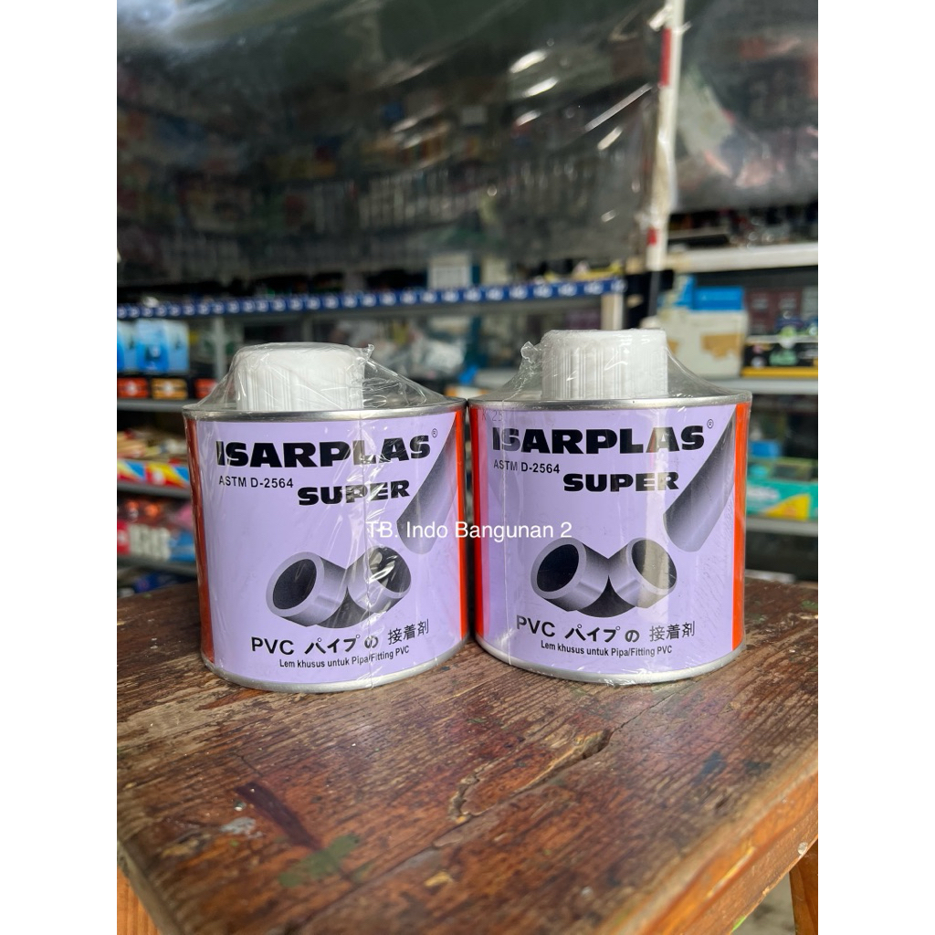 Lem Isarplas Kaleng / Lem Pipa PVC / Lem Paralon