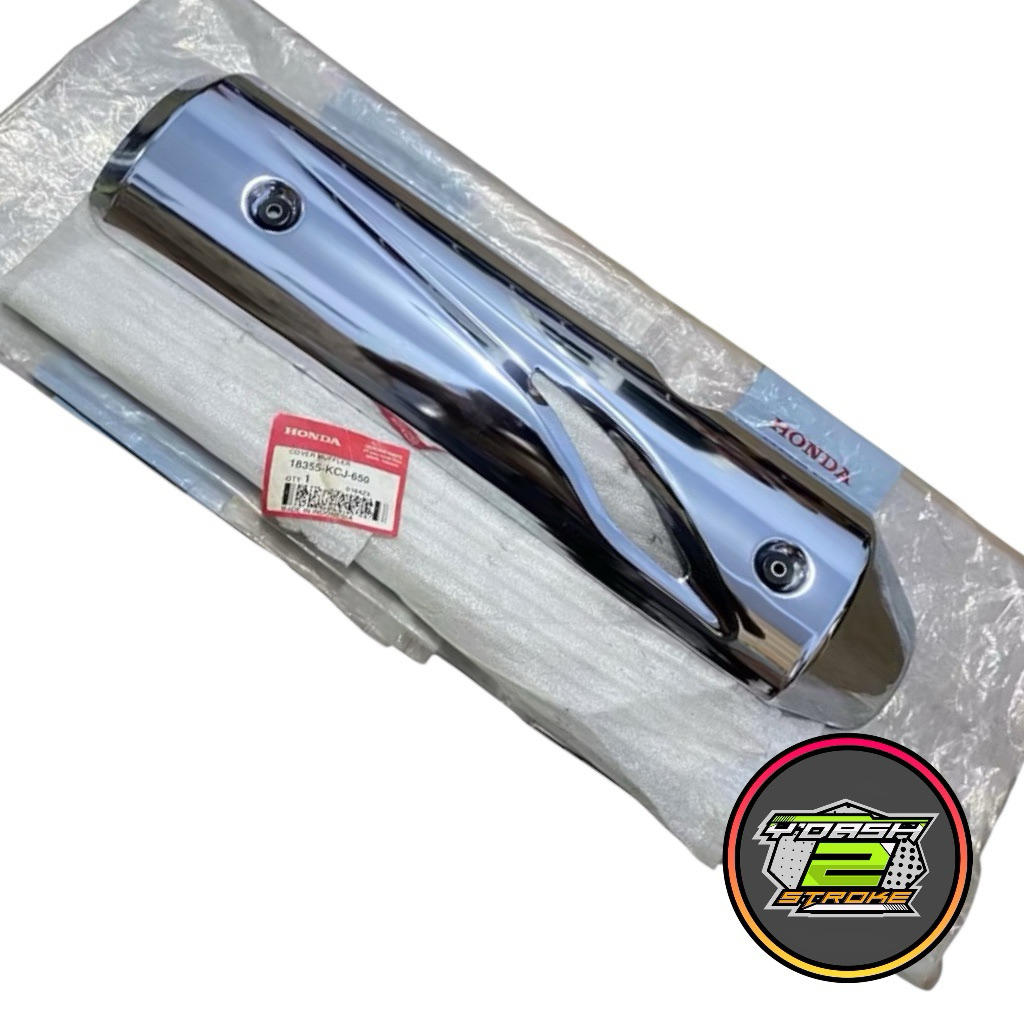 18355 KCJ 650 Cover knalpot tiger revo tirev original baru AHM