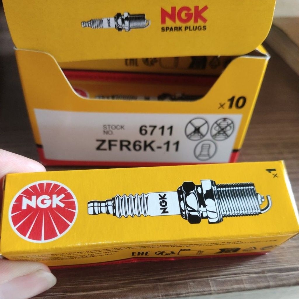 BUSI MOBIL NGK ZFR6K-11 1 PCS, BUSI MOBIL CRV JAZZ FREED ACCORD CITY STREAM CITY ODYSSEY ORIGINAL NG