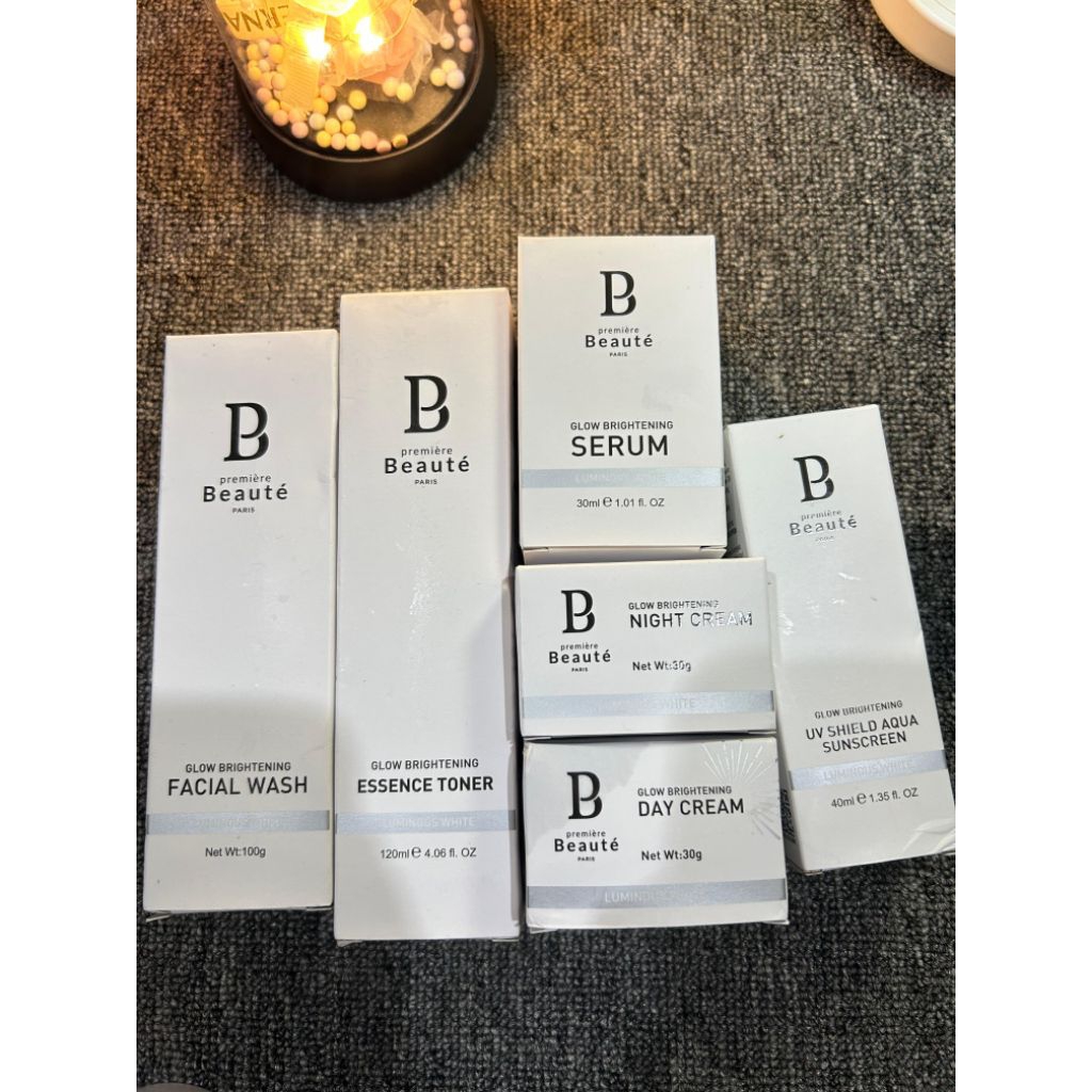set skincare premiere beaute lengkap