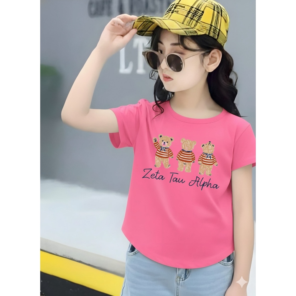 KAOS BOCAH kaos oval oversize anak perempuan spandek oval zeta