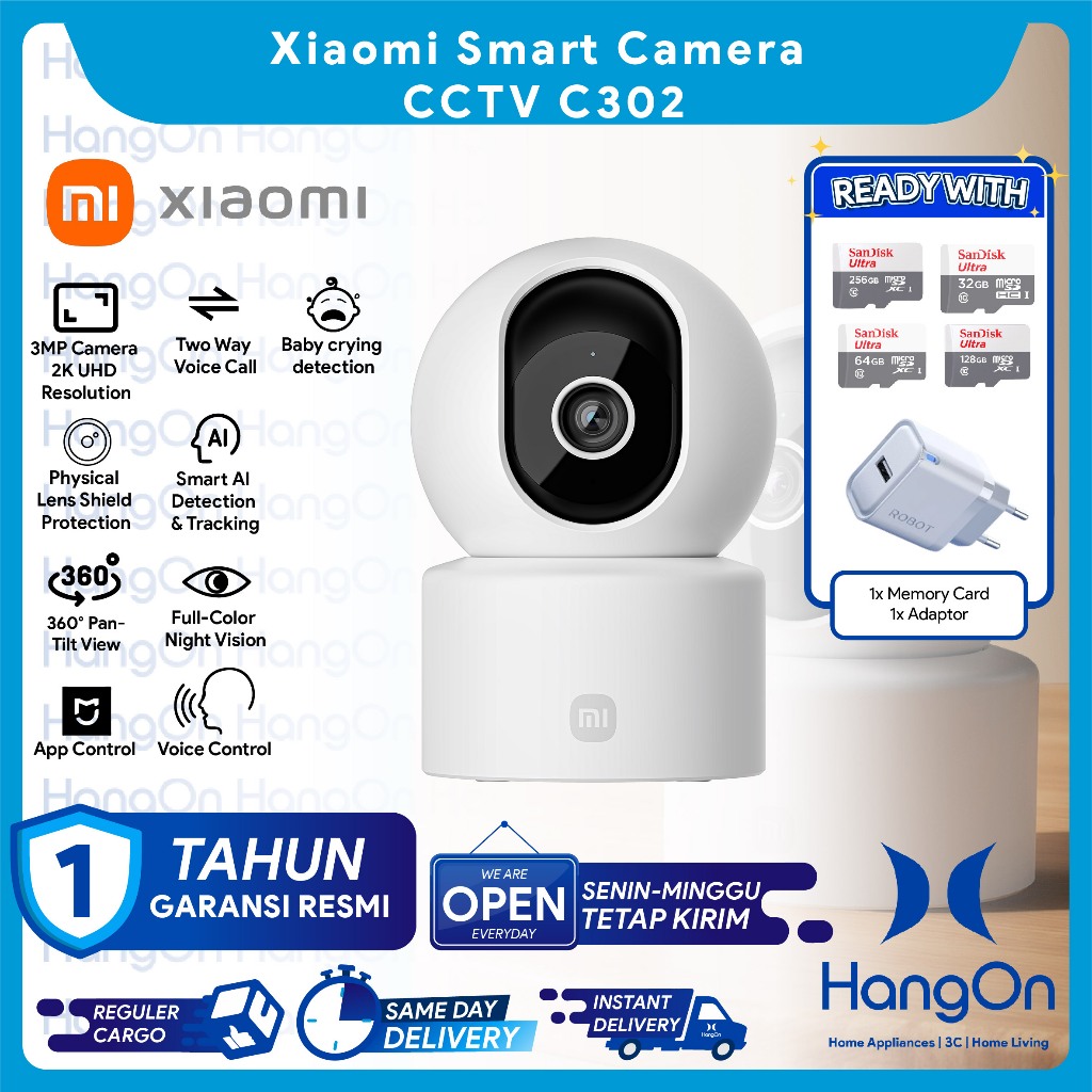 Xiaomi CCTV C200 / C201 / C302 Mi Home Security Camera 360 1080p GLOBAL Yi Dome Mijia IP Camera Imil