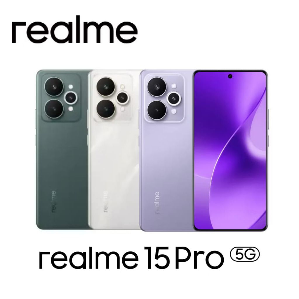 Realme 15 Pro 5G (12/256GB) Garansi Resmi