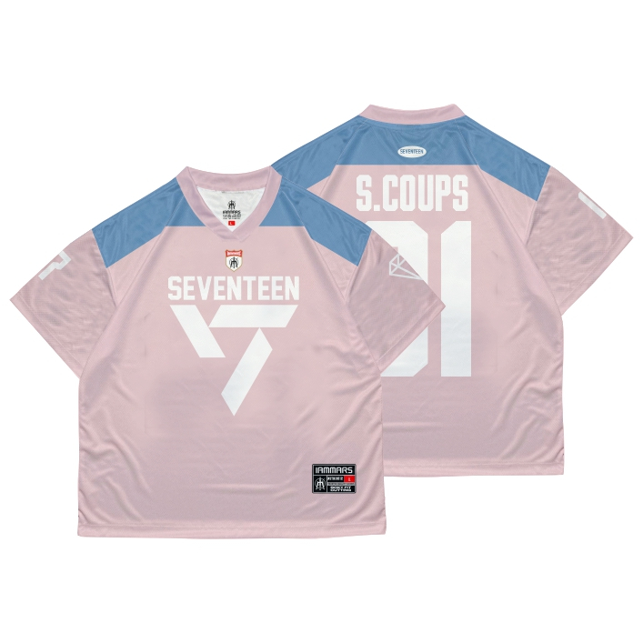 JERSEY BOXY SEVENTEEN CUSTOM NAMA & NOMOR