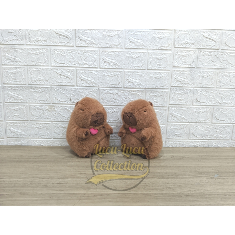 Boneka Kapibara Lucu dengan Sayap  Bisa Tarik - Boneka Kapibara Sayap