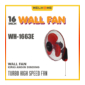 Welhome kipas dinding WH-1663 E 16 inch