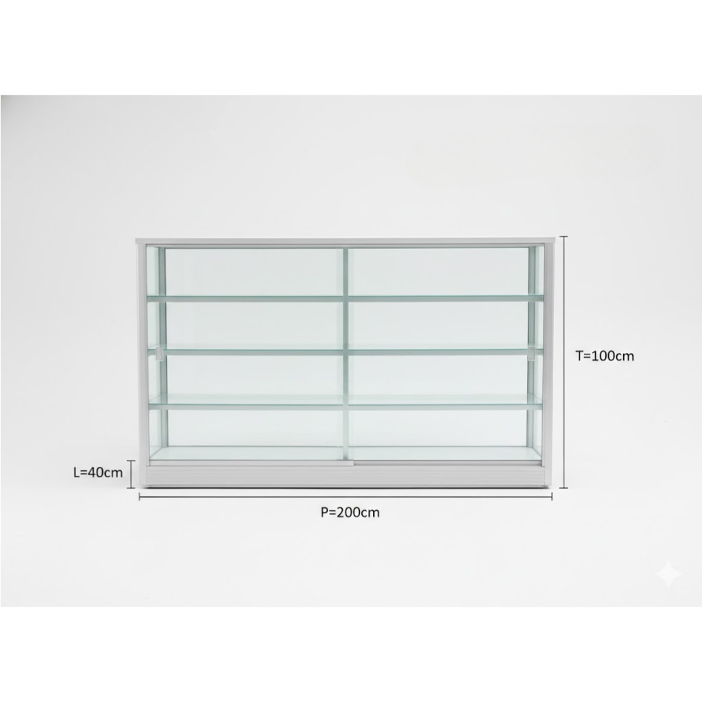 Etalase Kaca Minimalis – BARANG SECOND