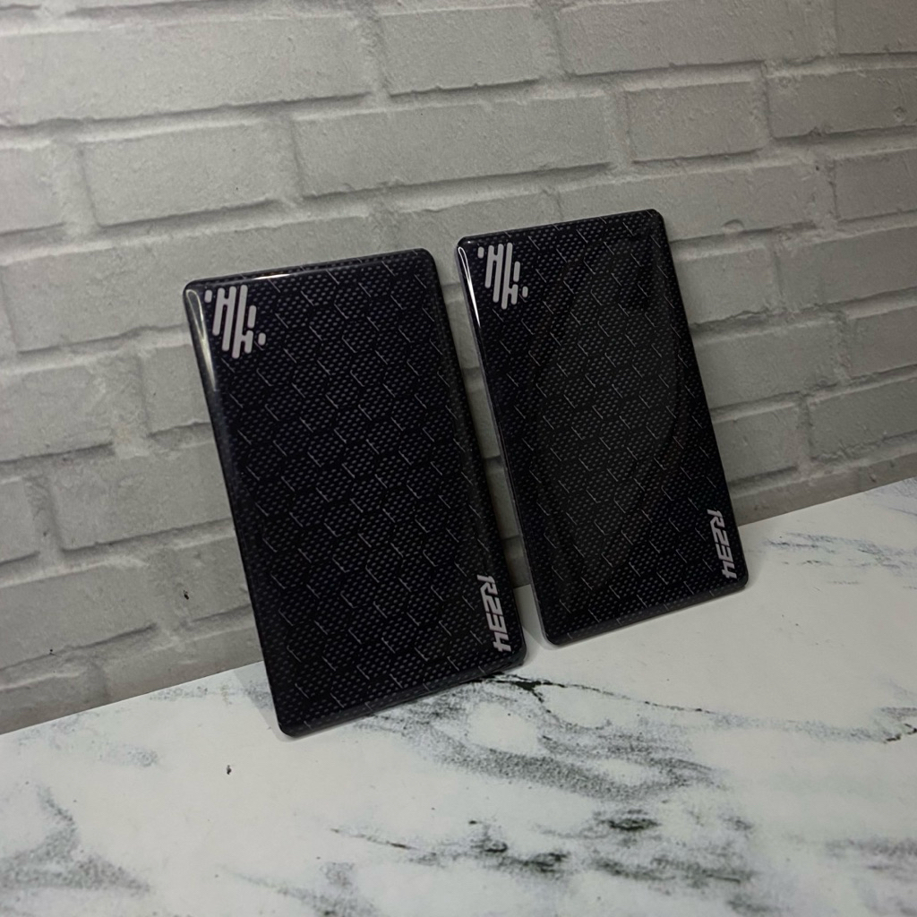 Akrilik Printing Uv R234 Backdoor Motif Black Carbon White LG