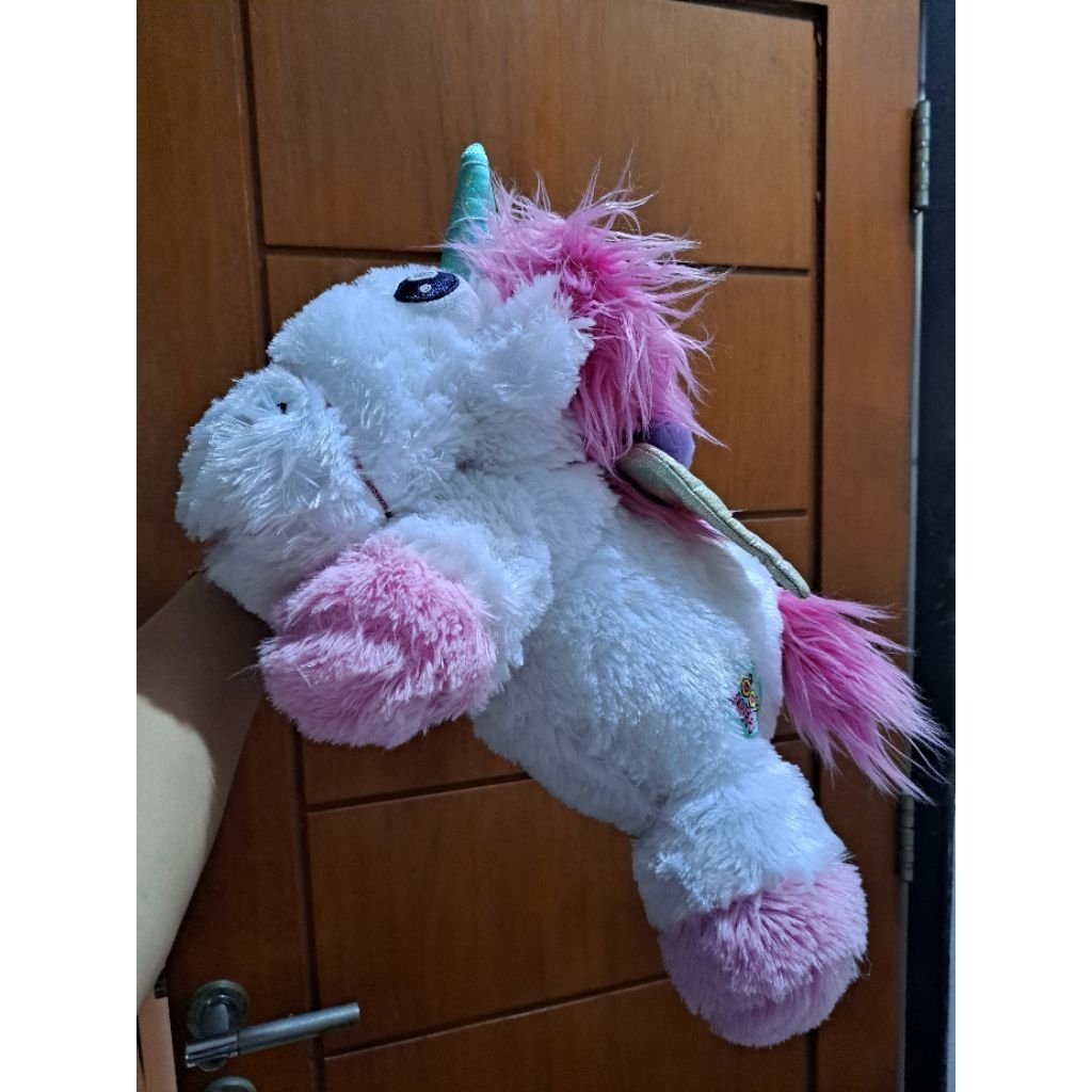 Boneka fluffy unicorn minion