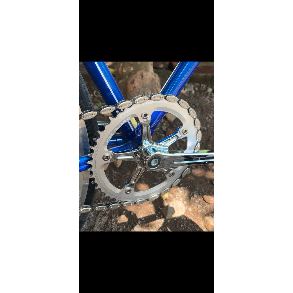Chainring Tsunami silver bcd 144 48t