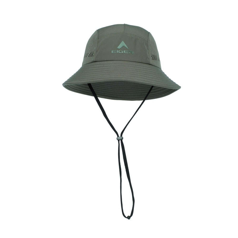 EIGER  X-Norfolk Hat Topi bucket Pria Daily Outdoor - Hitam