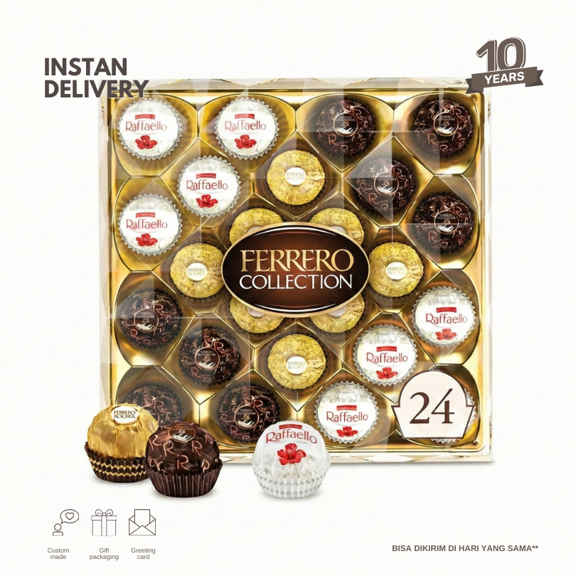 Ferrero Collection 24pcs Mix Rondnoir Rocher Raffaello