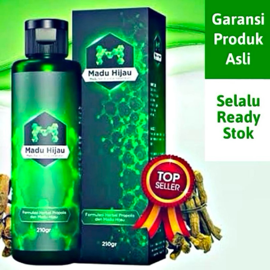 Madu Hijau Original 210Gram BPOM Herbal