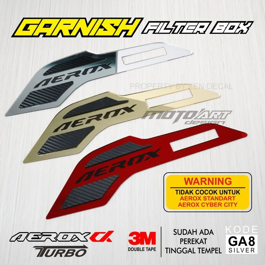 GARNISH FILTER BOX AEROX 2025