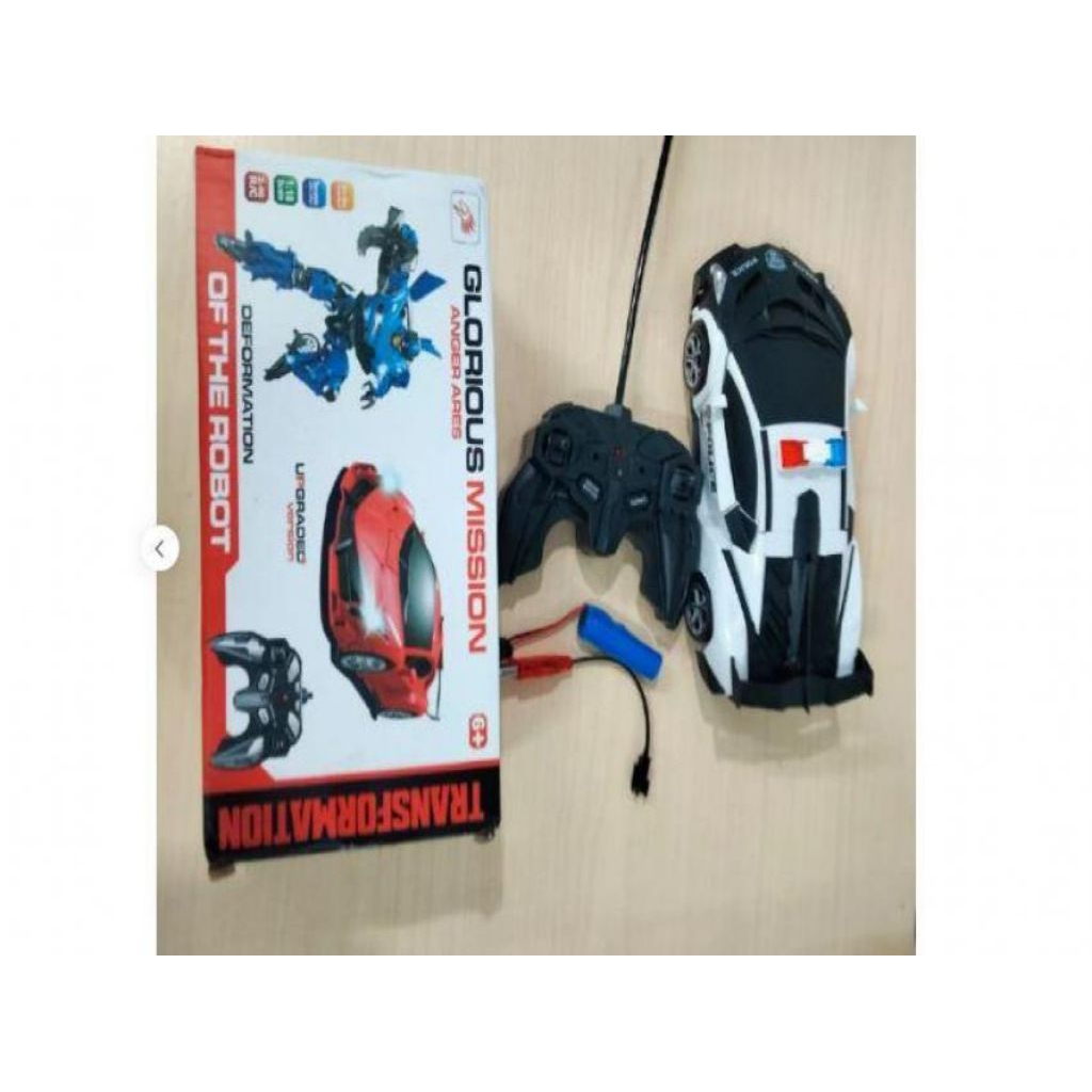 Mainan Mobil Remote Control/Remote Control Mobil Sport Car Robot Transform