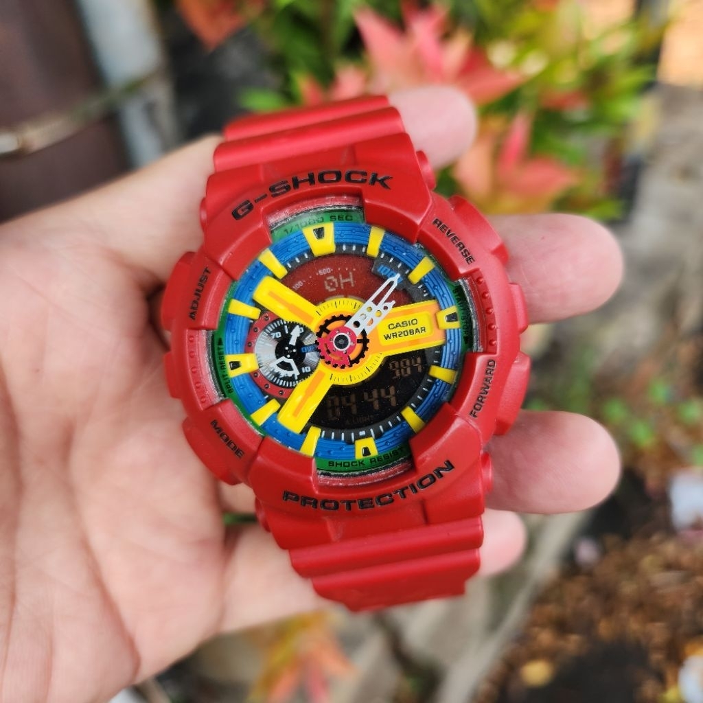 Casio G-shock GA-110FC-4 Second Preloved Original