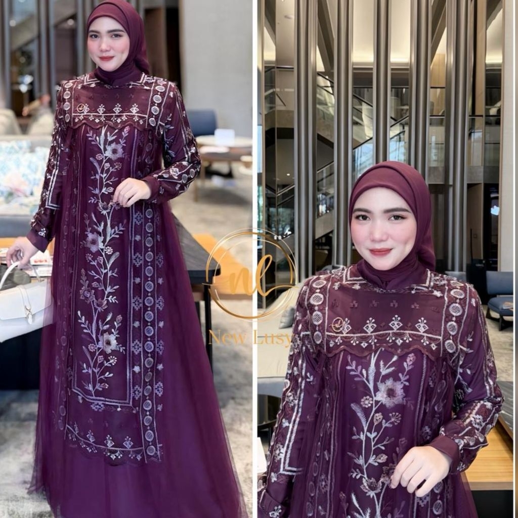 YOULESHA drss by new lusy gamis terbaru new lusy gamis lebaran