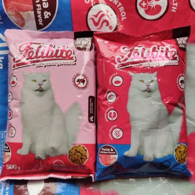 Felibite Catfood 5kg all varian | makanan kucing felibite ikan dan donat
