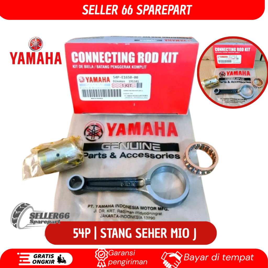 STANG SEHER 54P MIO J / FINO FI / XRIDE / SOUL GT 115 ITI STANG PISTON