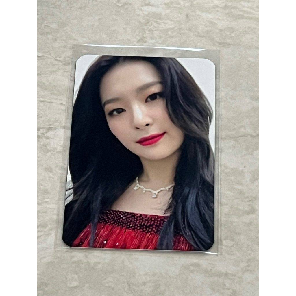 seulgi la rouge official photocard