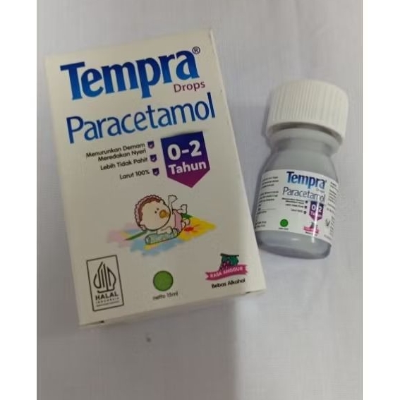 Tempra Drops Paracetamol 15 Ml - Obat Demam & Nyeri Bayi 0 - 2 Tahun