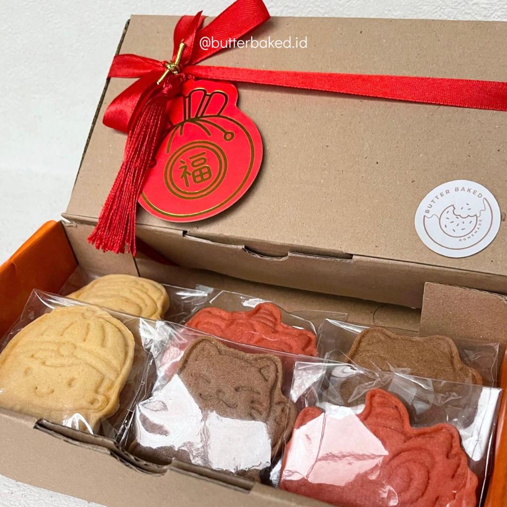 CNY Character Cookies // Imlek Hampers Box // Kue Karakter Imlek