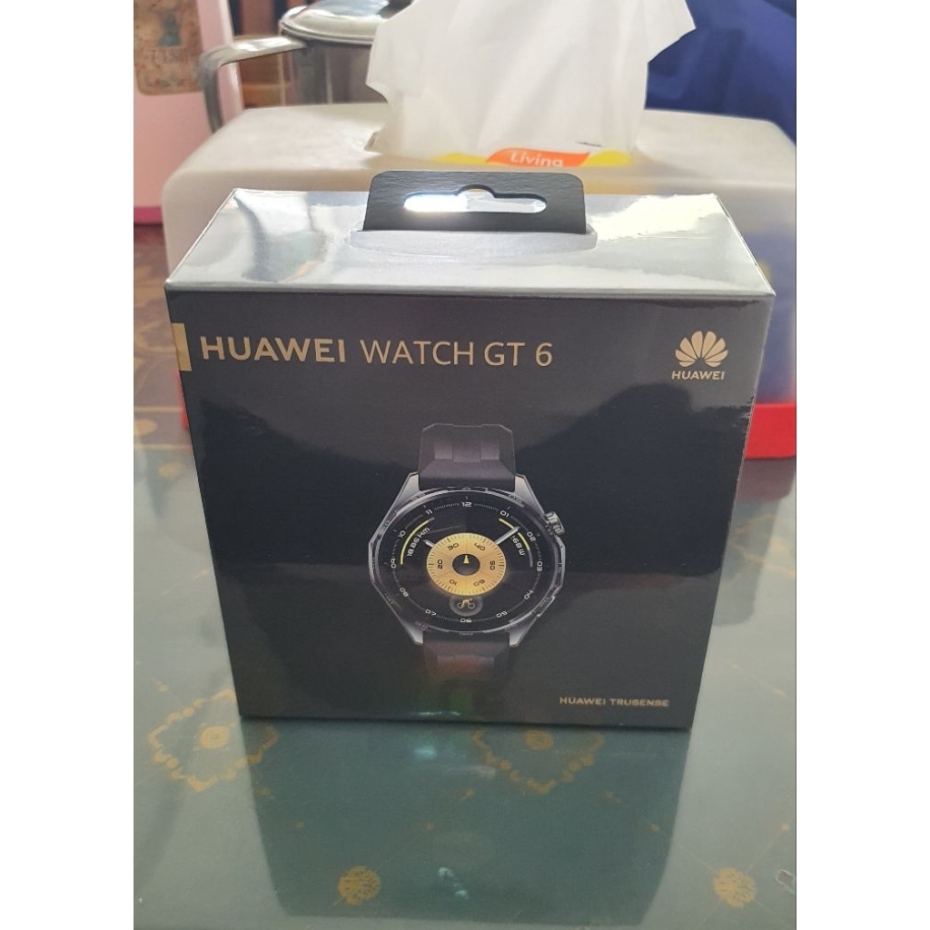 Huawei Watch GT6 46mm Black, BNIB 100% Baru