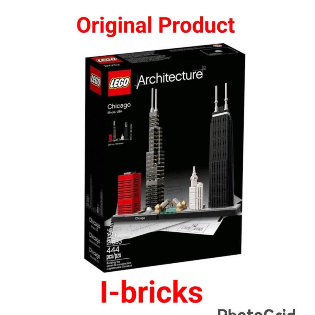 Lego Architectures 21033 Chicago USED