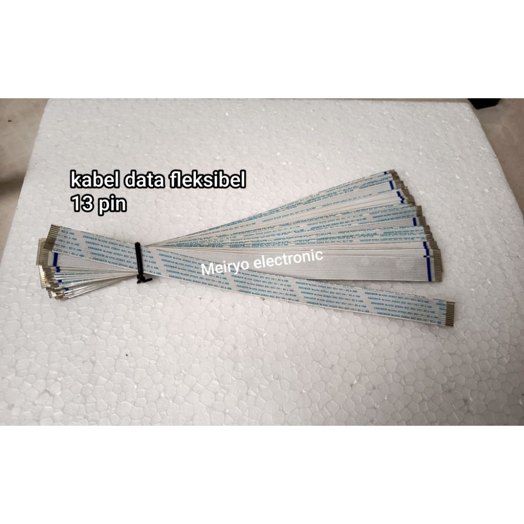 kabel fleksibel 13 pin sejajar se arah bolak balik( kabel data fleksibel)