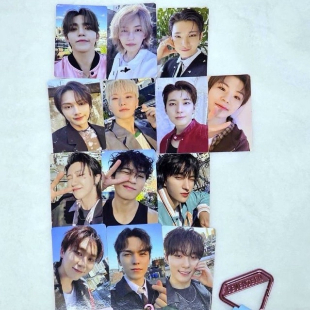 [READY] PHOTOCARD OFFICIAL SEVENTEEN 10TH ANNIVERSARY MEMBERSHIP KIT CARAT FULLSET