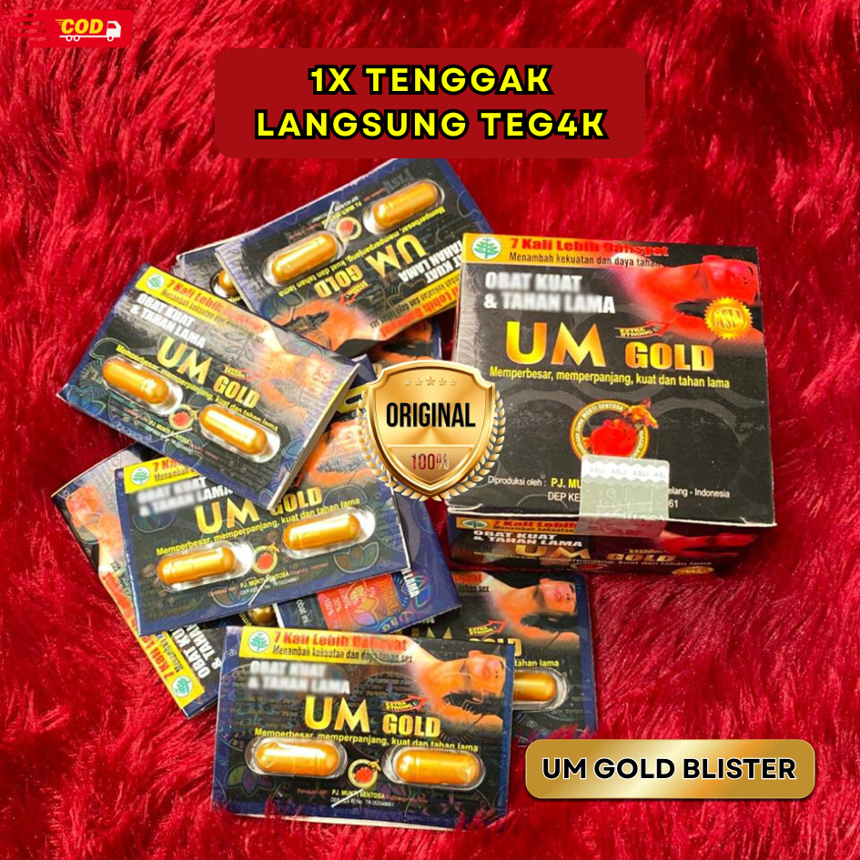 UM GOLD KAPSUL | Urat Madu 100% Original | UM Gold Blister | UM Gold New | UM Gold Ori | Urat Madu G