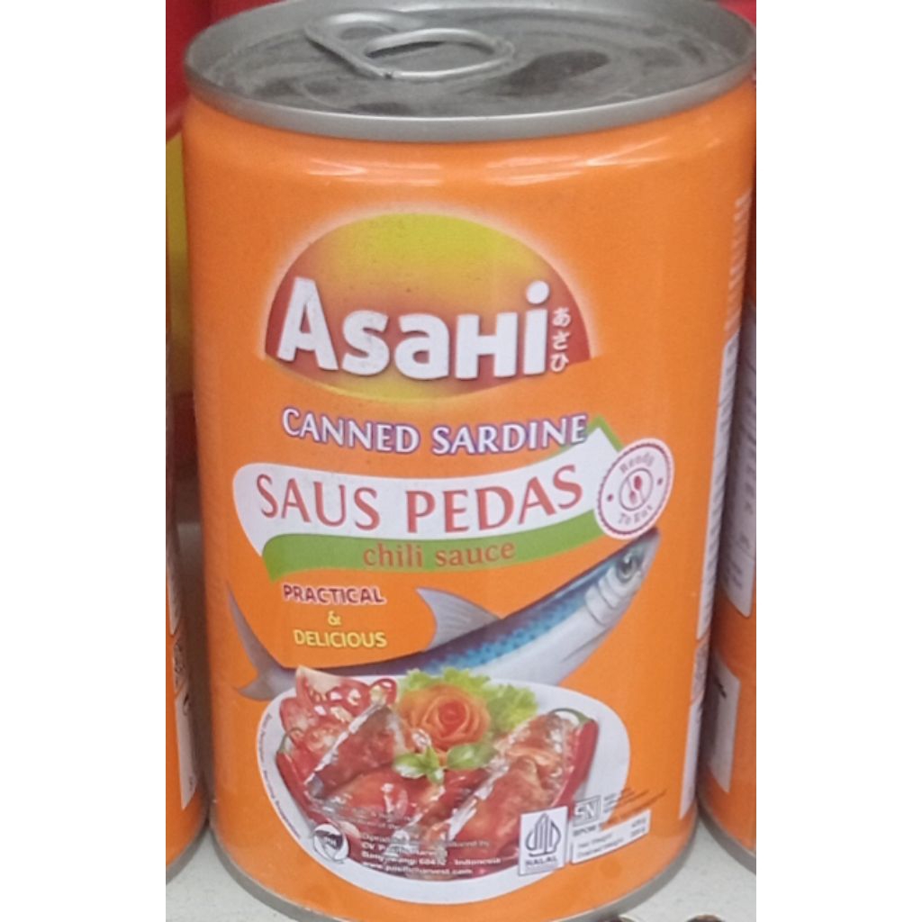 Asahi Sarden Saus Pedas 425 gr