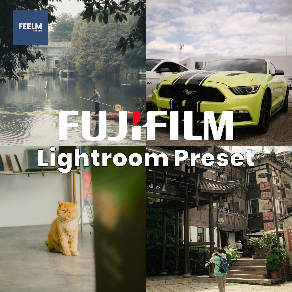 20 Fujifilm Lightroom Preset | Paket Preset Fujifilm V1 | File XMP & DNG untuk PC MAC IOS Android Pr