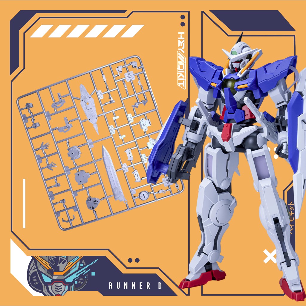 HG 1144 EXIA GBC GUNDAM PART RUNNER D MODELKIT NON BANDAI