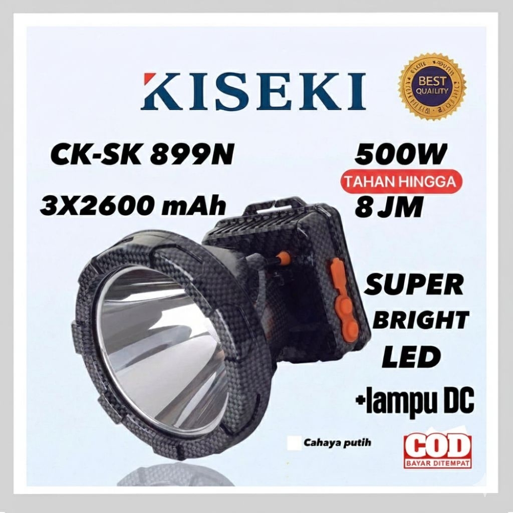 Senter Kepala Kiseki CK-SK 899N (500 Watt)
