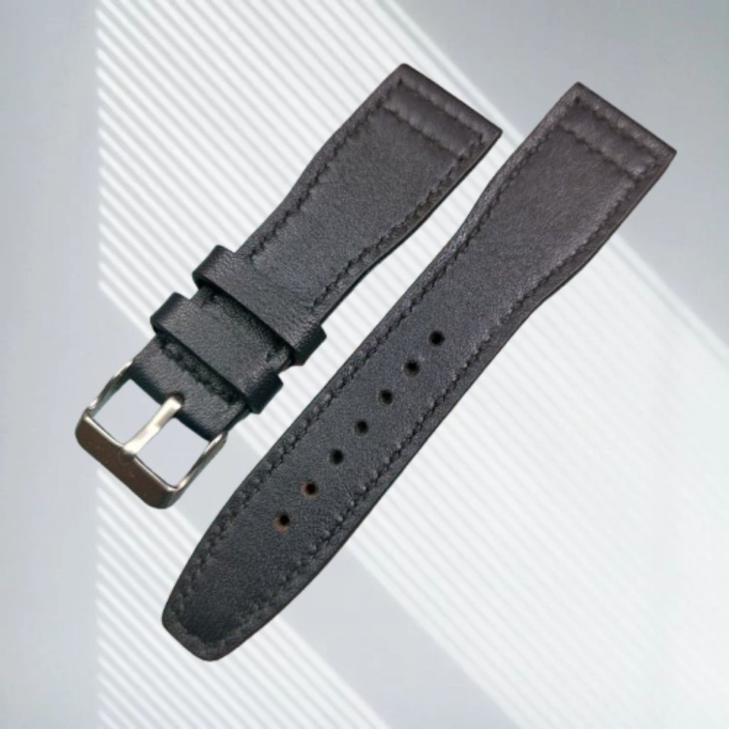 Tali Jam Tangan Kulit Asli 22mm Strap Jam Tangan Handmade vidileather