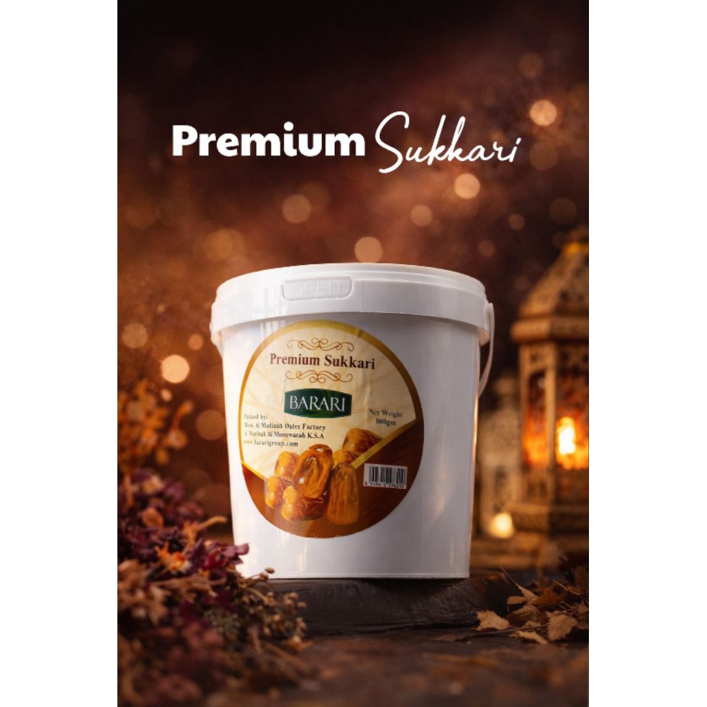 Kurma Sukkari Barari Premium ember