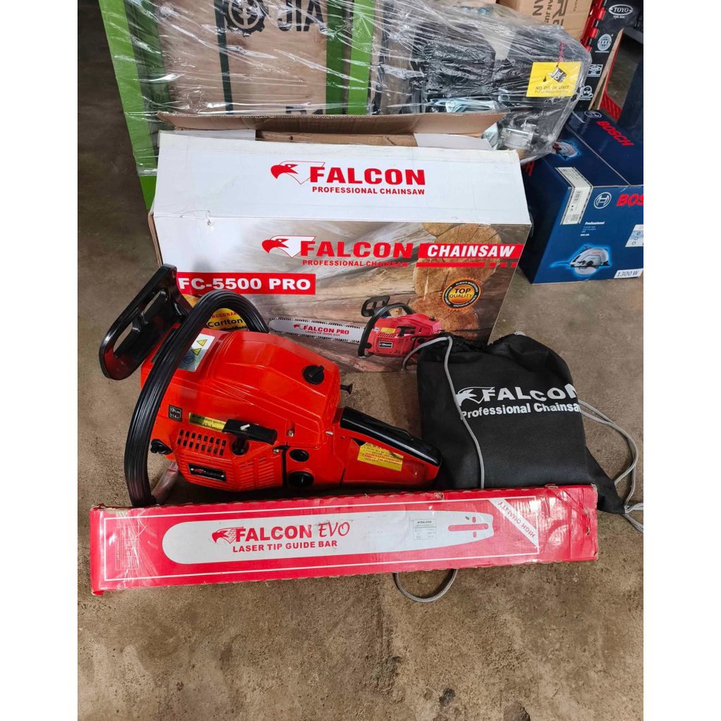 Chansaw/Senso falcon 5500 PRO / chainsaw falcon bar 22 inc