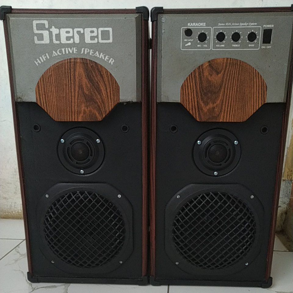 Speaker Pasif 6 inch Sepasang 2 Way Bass Treebel