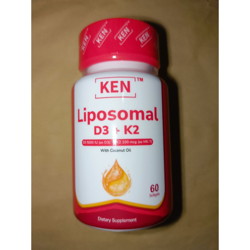 Ken Liposomal D3K2 5000iu isi 60 Softgel