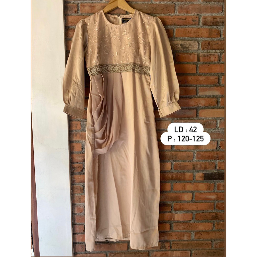 preloved dress satin