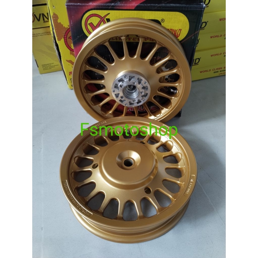Velg racing VND Roulette All New Vario 125 Vario 150 ukuran 215/250 ring 12 velg vnd