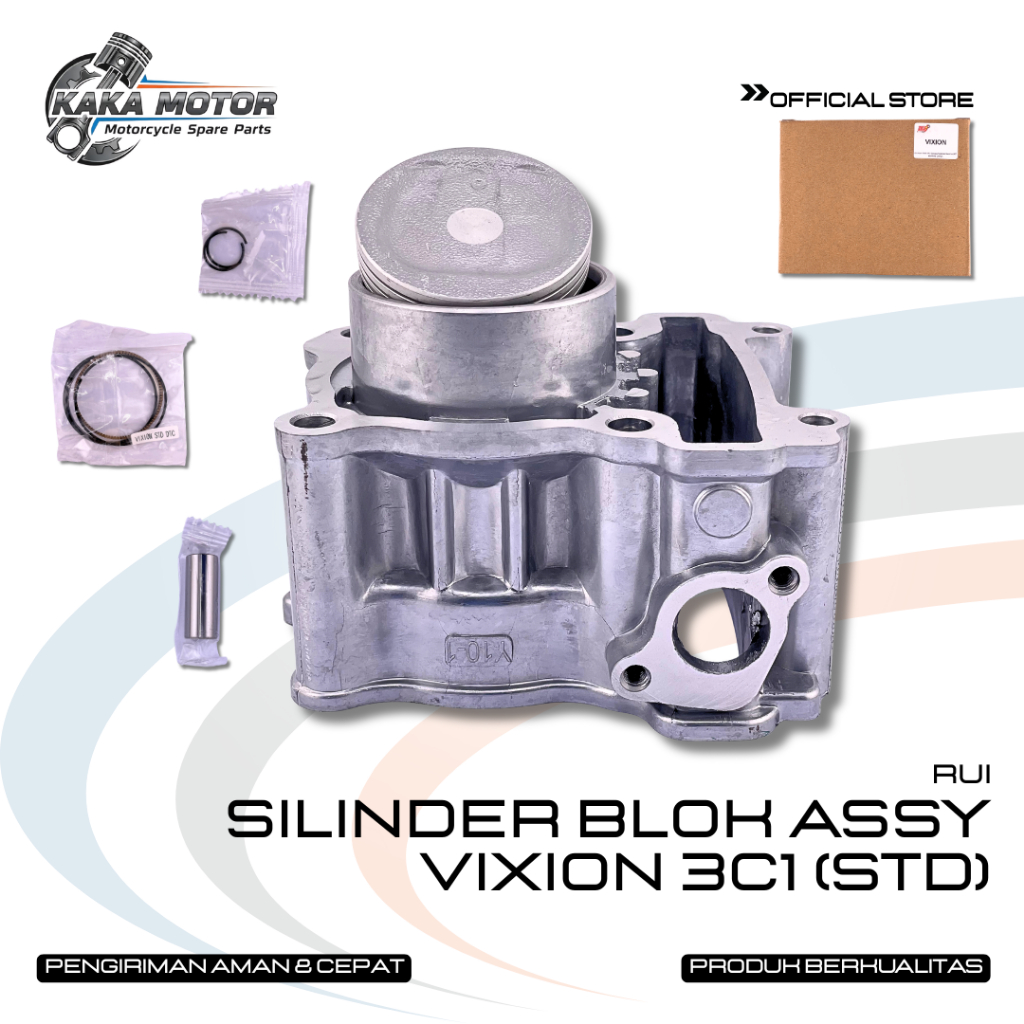SILINDER BLOK STD ASSY VIXION 3C1 - SILINDER BLOK ASSY SEHER SET VIXION 3C1